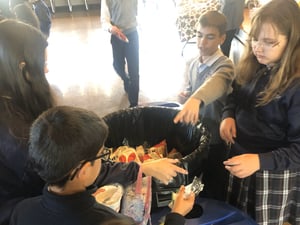 7- Monitoring Lunch Recycling Bins